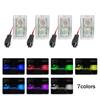2/4PCS LED HD RGB Footwell Lights Car Seat Lamp 7 Colors For Tesla Model 3 Model Y/S Car LED Atmosphere Decorative Lamp 12V