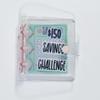 Cross-border Mini Cash Saving Binder: Loose-leaf Money Bag and Savings Challenge Book