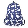 Schultasche Rucksack Harajuku ins Mittelschüler Große Kapazität Campus Schüler Mori Rucksack Frisch und Niedlich Schultasche Kuhmuster