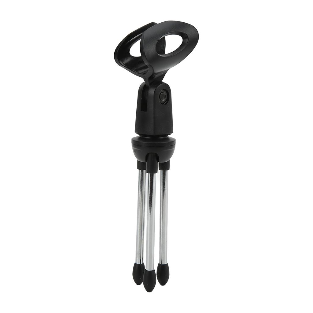 Desktop Microphone Mic Stand Holder Bracket Adjustable Table Microphone Holder with Mic Clip for Conference Live