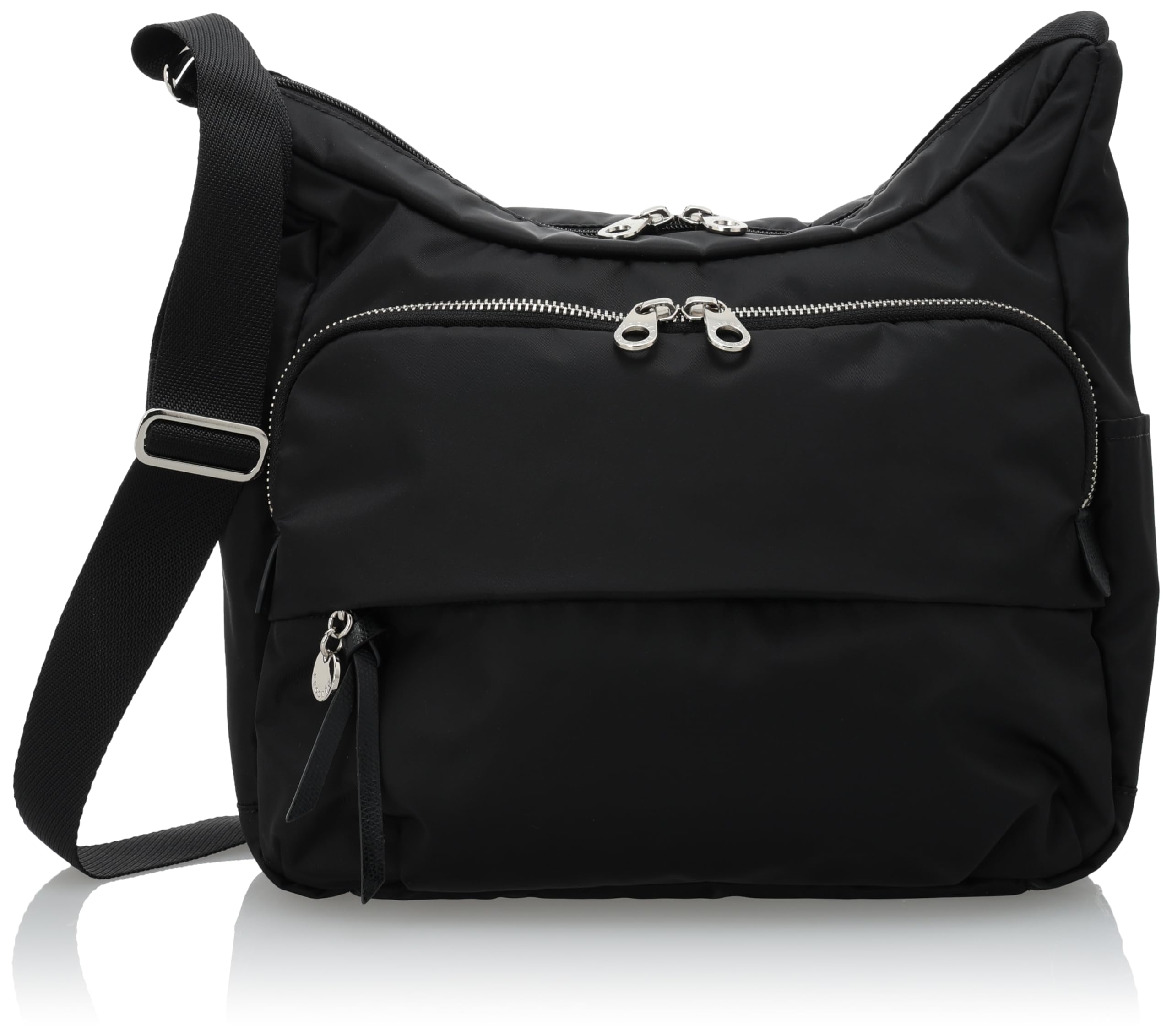 

Shoulder Bag Serge Lightweight Simple Back Pocket Black [Progre] No.68373 Women s чёрный