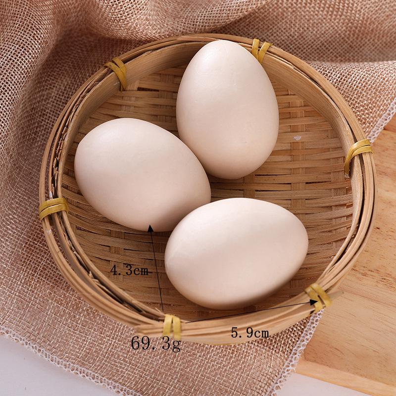 Egg Simulation Keychain: Duck, Braised, Fried, Baked, Sunny-Side Up - Creative Food Toy Pendant