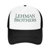 Lehman Brothers Baseball Cap  Casual Men Adult Mesh Hip Hop Hats Adjustable Custom DIY Tennis Skate Baseball Caps Gift Idea
