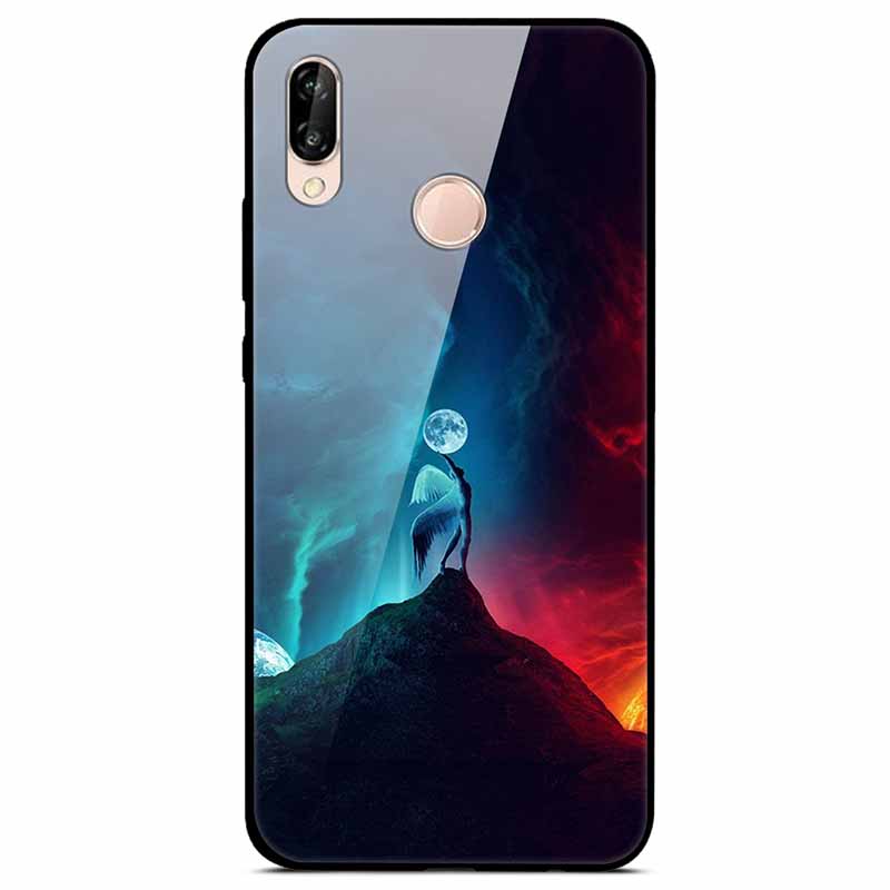 Für Huawei P30 Lite Hülle P30 P20Pro Lite Gehärtetes Glas Harte Rückabdeckung Für Huawei P20 Pro Handyhülle Fundas Capa P30 Pro P20Pro