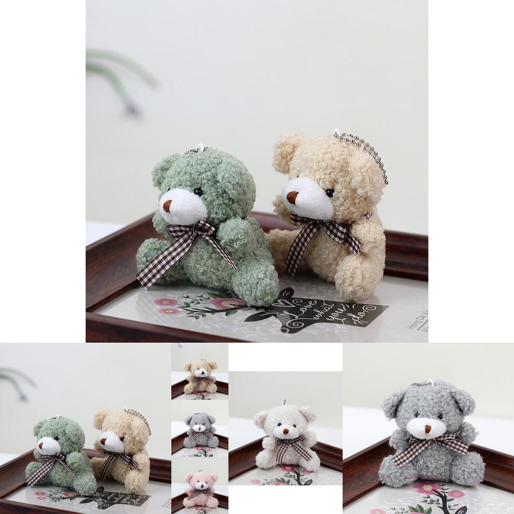 Adorable Mini Teddy Bear Plush Toy Cute Small Bear Doll Soft Pp Cotton