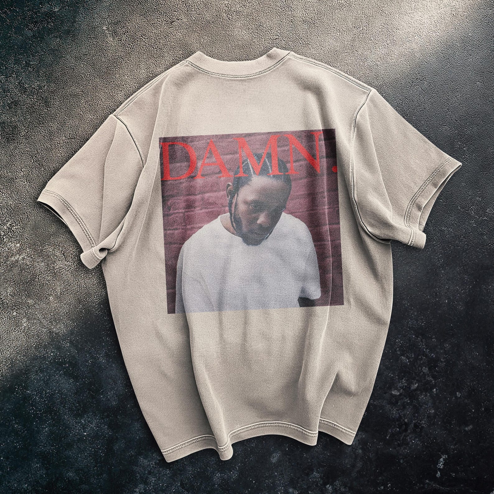 Urban Graphic T-Shirt: Kendrick Lamar DAMN Album Tee M