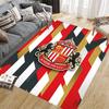 Sunderland Flannel Pattern Square Carpet,Area Rug,Carpet Rug for Living Room Bedroom Sofa Playroom Decor,Non-slip Floor Mat