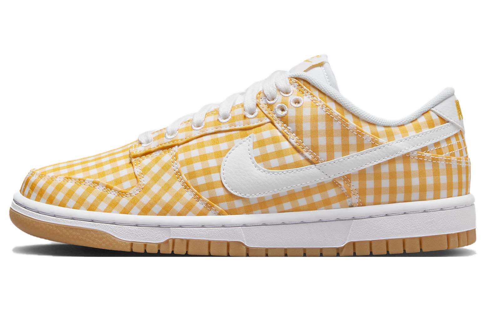 

Nike Dunk Low Yellow Gingham Women s DZ2777-700 40