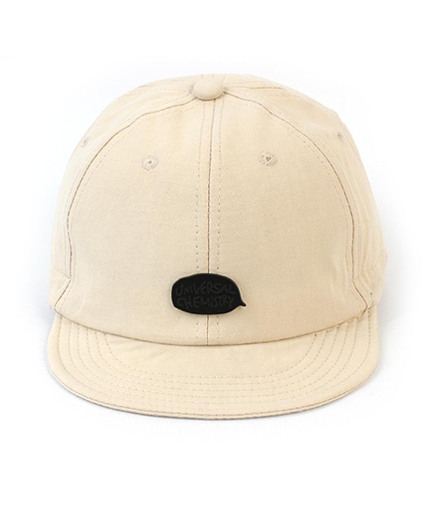 Yunibeosyeolkemiseuteuli Beige Short Brim Bikecap
