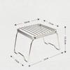Outdoor Portable Barbecue Grill Mini Stainless Steel Folding Gas Stove Stand Pot Rack Grill Pan Rack Camping Accsesorios