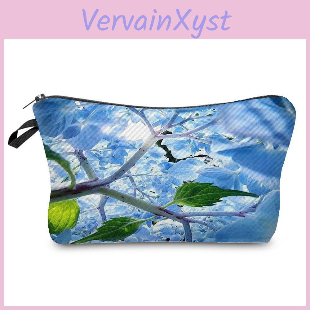 Cosmetic Print Bag Flower Women Toiletries Organize Travel Storage Case 6757