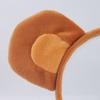 Monkey Ear Headband Tail Bowtie, Kids Animal Cosplay Set Halloween Animal Outfit