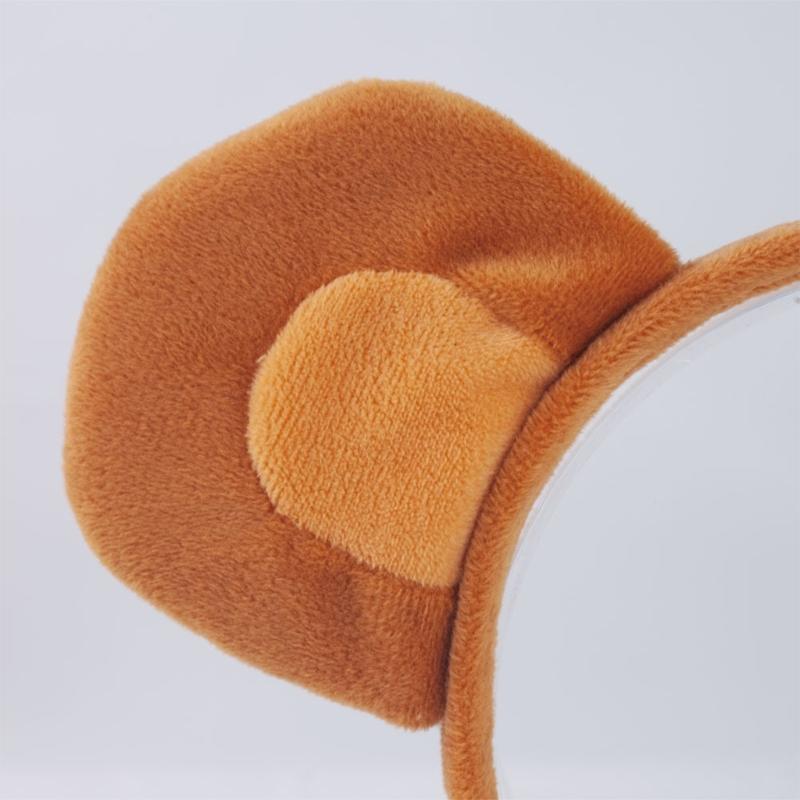 Monkey Ear Headband Tail Bowtie, Kids Animal Cosplay Set Halloween Animal Outfit
