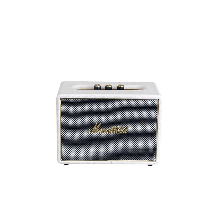 Marshall Speaker Model Audio Figurine: Wood and Leather Prop (Non-functional)