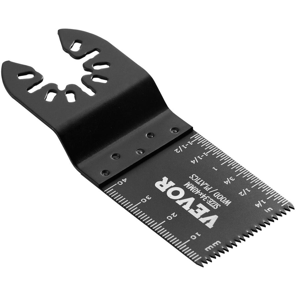 50PCS Oscillating Saw Blades, Universal Quick Release Oscillating Saw Blades, Multitool Tool Blades for Wood Plastic Aluminum, Fit Dewalt Milwaukee
