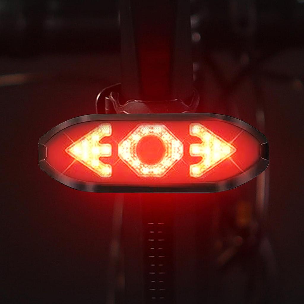 Bike Tail Light USB Back Sensing Light Cycling Brake Sensing Lamp for Scooter Bike Mountain Road Daily Commuting Trip Outdoor