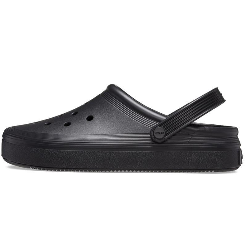 Crocs EVA Comfortable and Versatile Non-Slip and Abrasion Resistant Sandals Unisex Black