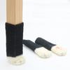4Pcs Cat Paw Chair Leg Cover Knitting Furniture Feet Cover Floor Protectors Non-Slip No Scratch Noise Reduction Hardwood Floors Furniture Booties