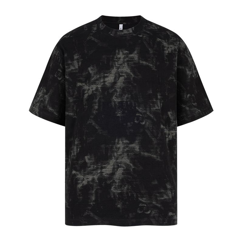 Sommer-T-Shirt mit kurzen Ärmeln für Herren, lässiges T-Shirt