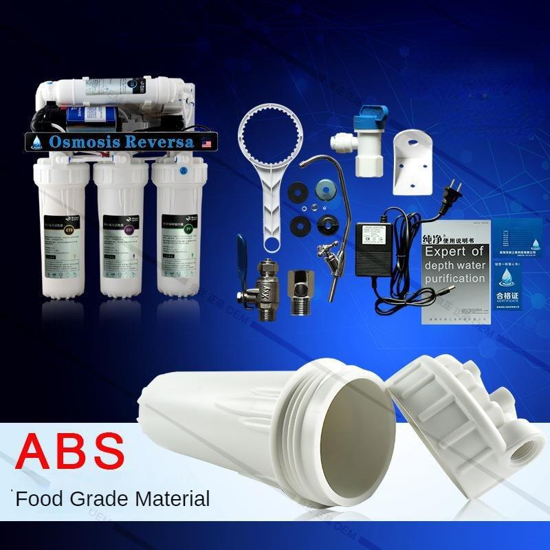 36W Automatic Flushing Water Purifier Reverse Osmosis Five Level Water Filter Household Kitchen Direct Drinking Pure Water Machine