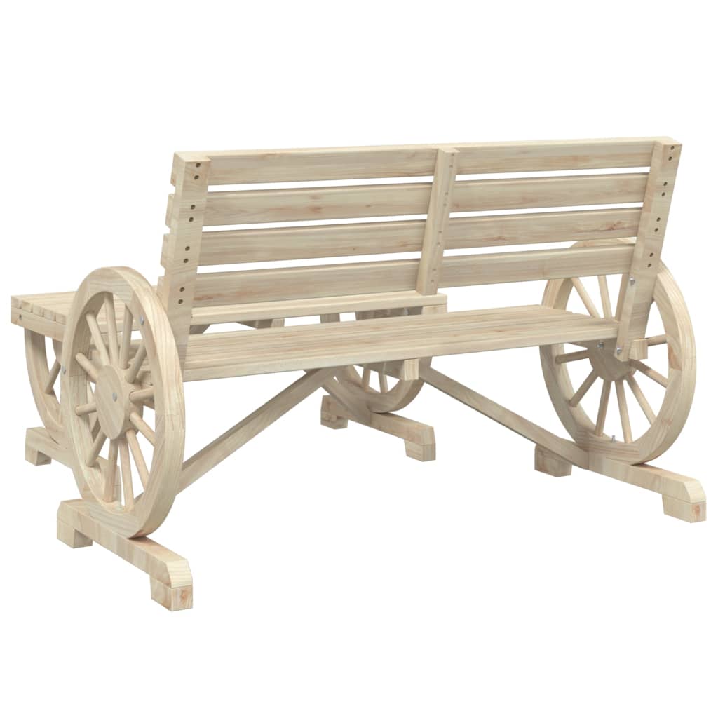 Vidaxl 2-Cz. Garden Furniture Set, Solid Fir Wood