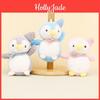 Cute Plush Penguin Keychain Soft Adorable Stuffed Animal With Hat For Bags Or Keys