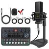V8s English Sound Card Device: Desktop and Mobile Live Broadcast & Recording Set