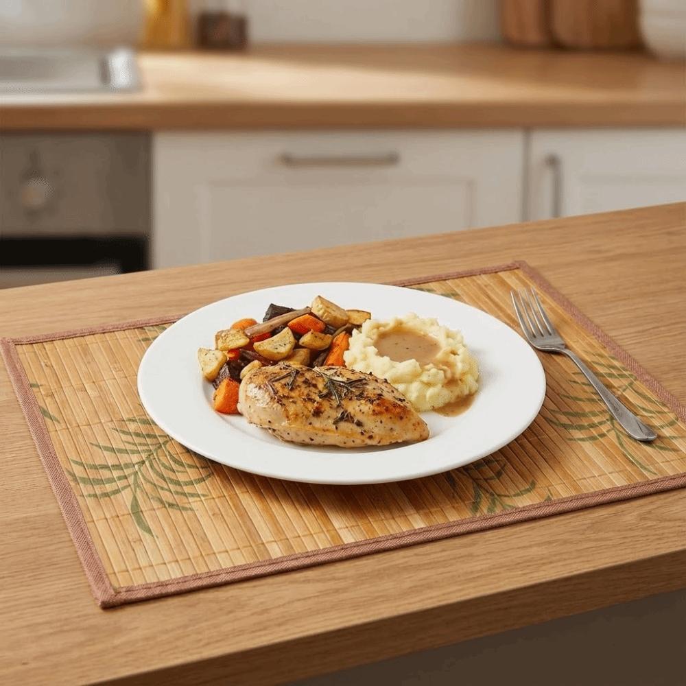 Simple Teacup Mat Foldable Tableware Pad High Temperature Resistant Heat Insulation Pad  Restaurant