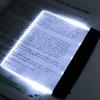 LED Buchlampe Augenschonend Flache Platte Panel Lesezeichenlicht Tragbare Lernwerkzeuge Nachtsicht Leselampe Für Auto Reise Bett
