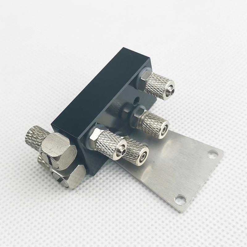 Hydraulic Model Block for RC Big Arm Sub-oil Circuit Includes Two-way Three-way Valve Ideal for Precision Engineering Use