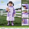 Stormproof One-Piece Raincoat for Children, 2025 Design - Ideal for Boys and Girls Ages 2+ in Kindergarten and Primary School.