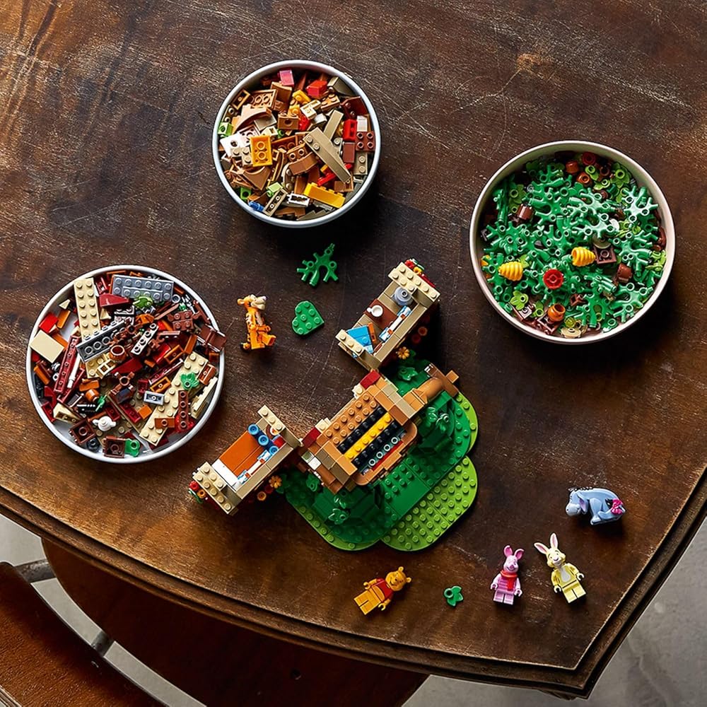 LEGO Ideas Winnie the Pooh Christmas Set 21326 Building Blocks Toy for Kids and Adults