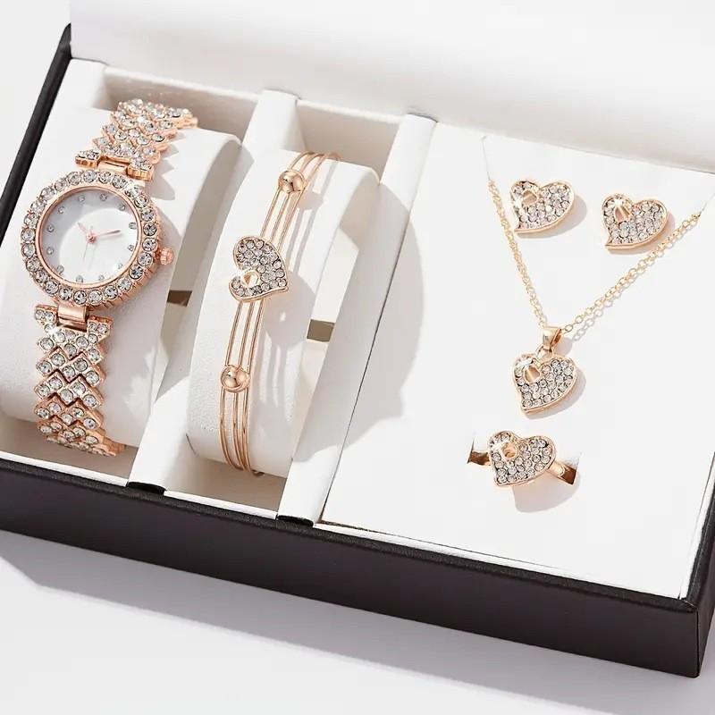Korean Version Of Women'S Gypsy Star 12 Diamond Watch Douyin Explosion Diamond W Bracelet Simple Casual Watch
