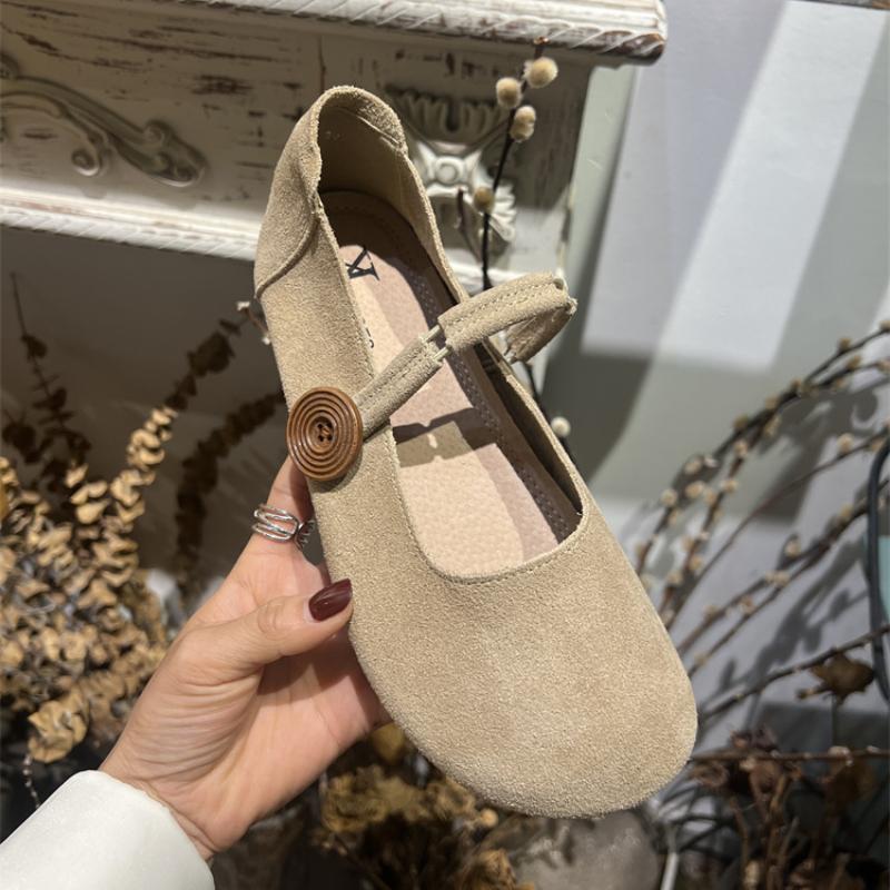 

Женские туфли на плоской подошве с мелкой пряжкой, туфли Мэри Джейн 2024, новая мода, осень, удобная повседневная обувь на мягкой подошве для прогулок 35