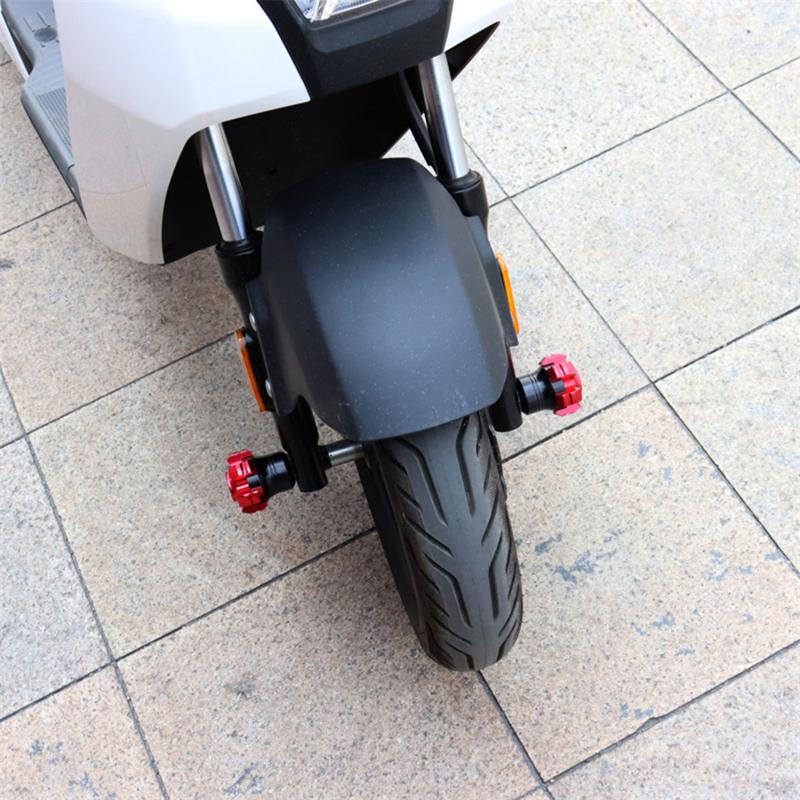 2pcs/pair Motorcycle Modification Anti Drop Cup Ghost Fire Electric Vehicle Front Shock Absorber Metal Front Fork Cup Decoration