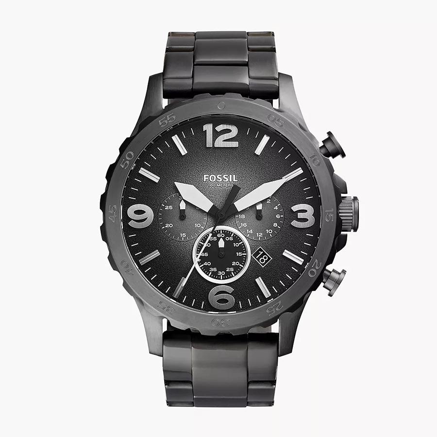 

Fossil Men s Quartz Watch - Stainless Steel Case & Strap, Analog Display, Suitable for Daily/Sports Multi-Scene Wear JR1437