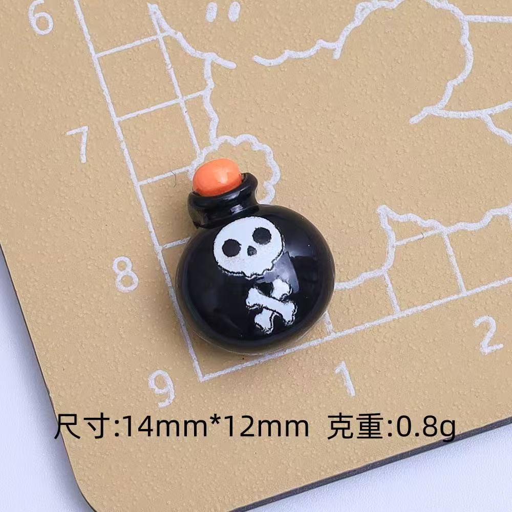20Pcs New Cute Resin Cartoon Halloween Ghost Series Flat Back Scrapbooking DIY Jewelry Craft Decoration Accessorie