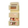 Over The Door Hanging Organizer with Clear Windows Multi Large Capacity Pockets Durable for Bedroom Bathroom Closet Use