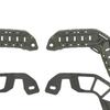 Helmet Rails Nylon 1 Pair with Mounting Screws Helmet Accessories