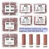 50/60/100Pcs 3MM Mini Nail Sanding Bands Sets For Dead Skin Calluses Nail Gel Remove 120#150#180#240#