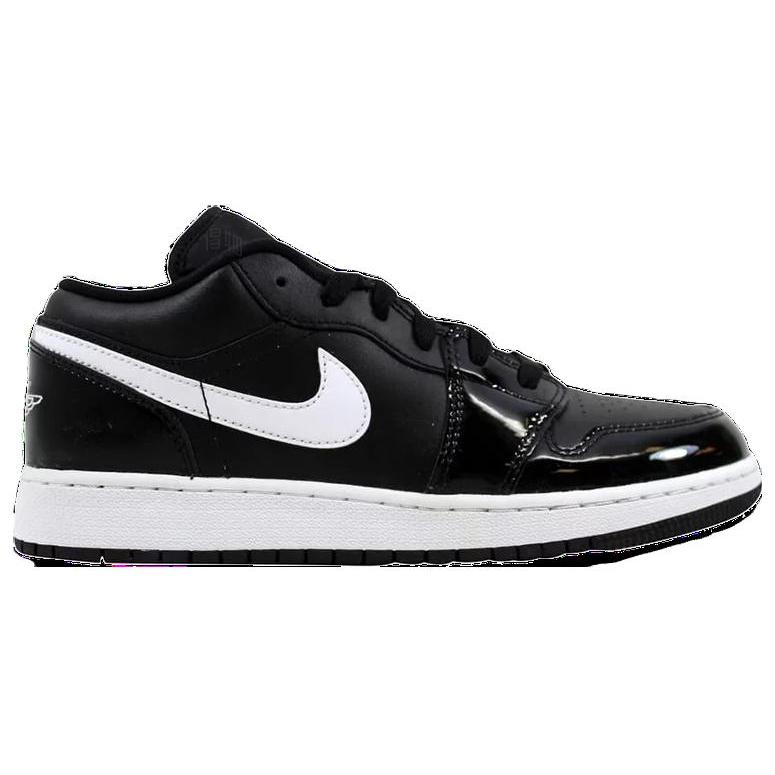 Jordan Air Jordan 1 Low top Vintage Basketball Shoes Womens Black White 553560-002