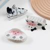 Dog Shape Animal Hairpin Cute Cow Shape Shark Clip Fashion Hair Claw Clip  For Medium Thick Hair