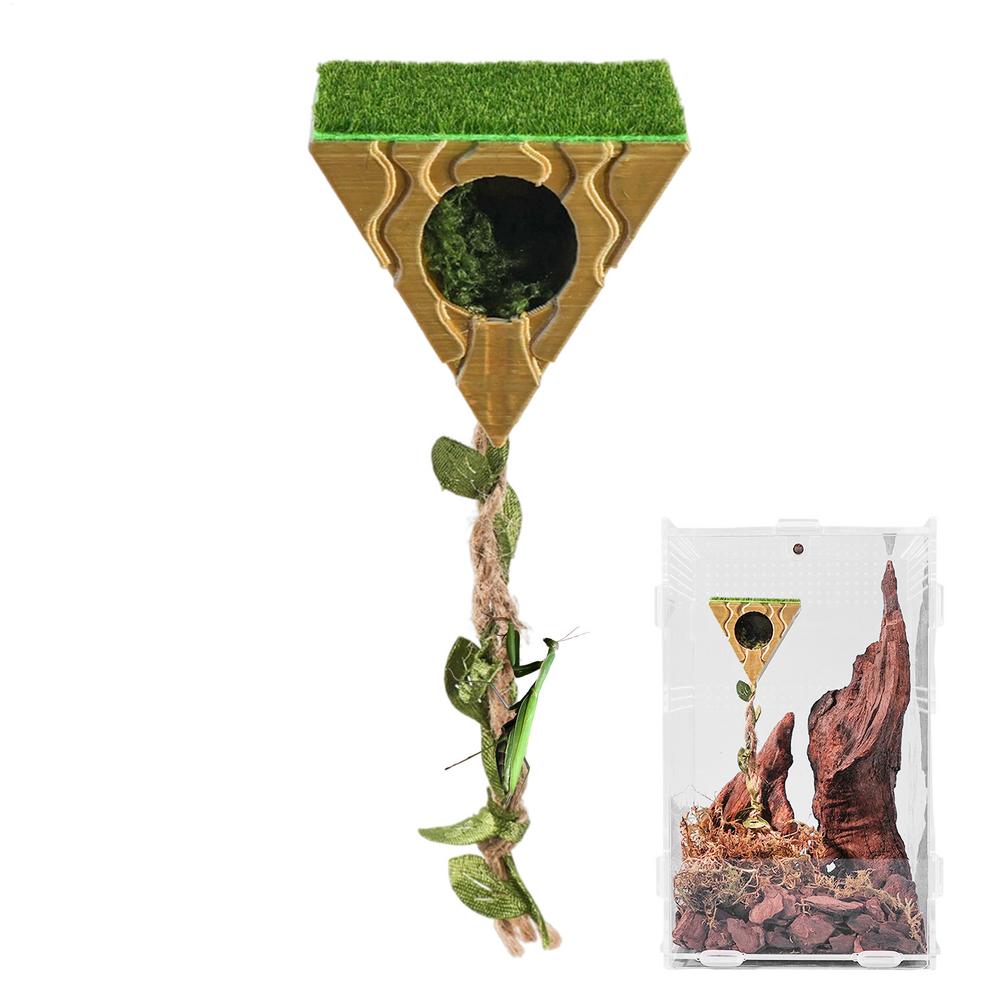 

Jumping Spider Enclosure Decor Magnetic Reptile Tank Accessories Jumping Spider Hiding Cave For Terrarium Aquarium Enclosure