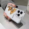Cute Bear Pattern Phone Case For Samsung Galaxy S26 S25 Ultra S24 S23 FE S22 S21 Plus S20 A73 A72 A71 Clear Bumper Cover