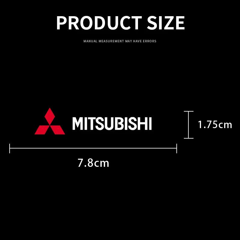 Car Brake Caliper Badge Stickers Heat Resistant Cover Decorate For Mitsubishi Outlander 3 Xl Lancer 9 EX ASX Colt Grandis Pajero