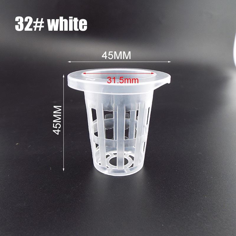 10Pcs Hydroponic Colonization Mesh Plant Grow Pot Net Nursery Cup Basket Holder Aeroponic Vegetable Planting Soilless