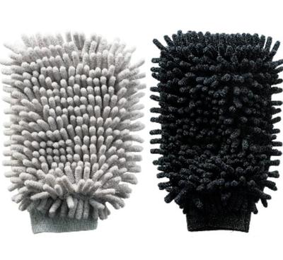 Čistiace rukavice Marutatsu, Mikrovlákno, Absorbujúce prach, Absorbujúce vlhkosť, Nadýchané, Dostupné v sivej alebo čiernej farbe (Číslo produktu 35088)