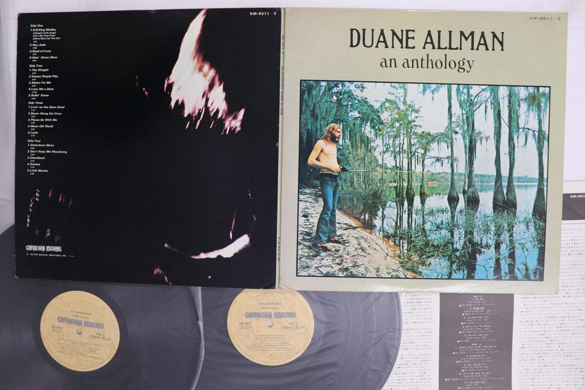 Виниловая пластинка DUANE ALLMAN An Anthology VIP95112 CAPRICORN 1972 Япония Рок Б/у