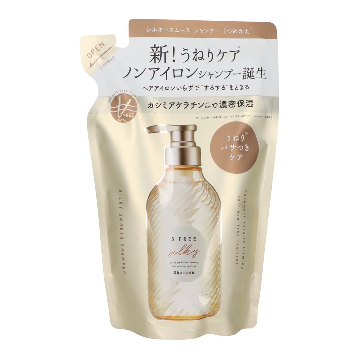 

Cosmetex Roland S-Free Shampoo Silky Smooth Refill 400ml x 5