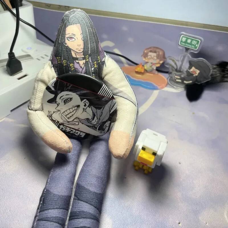 Zanka Jabba Anime Cosplay Plush Doll Movable Iron Funny Abstract Figure Toy Anime Peripherals Stuffed Doll Creative Toys Gifts
